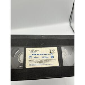 Godzilla Pre Owned VHS Tape 1998 Columbia Tri Star Blockbuster No Box